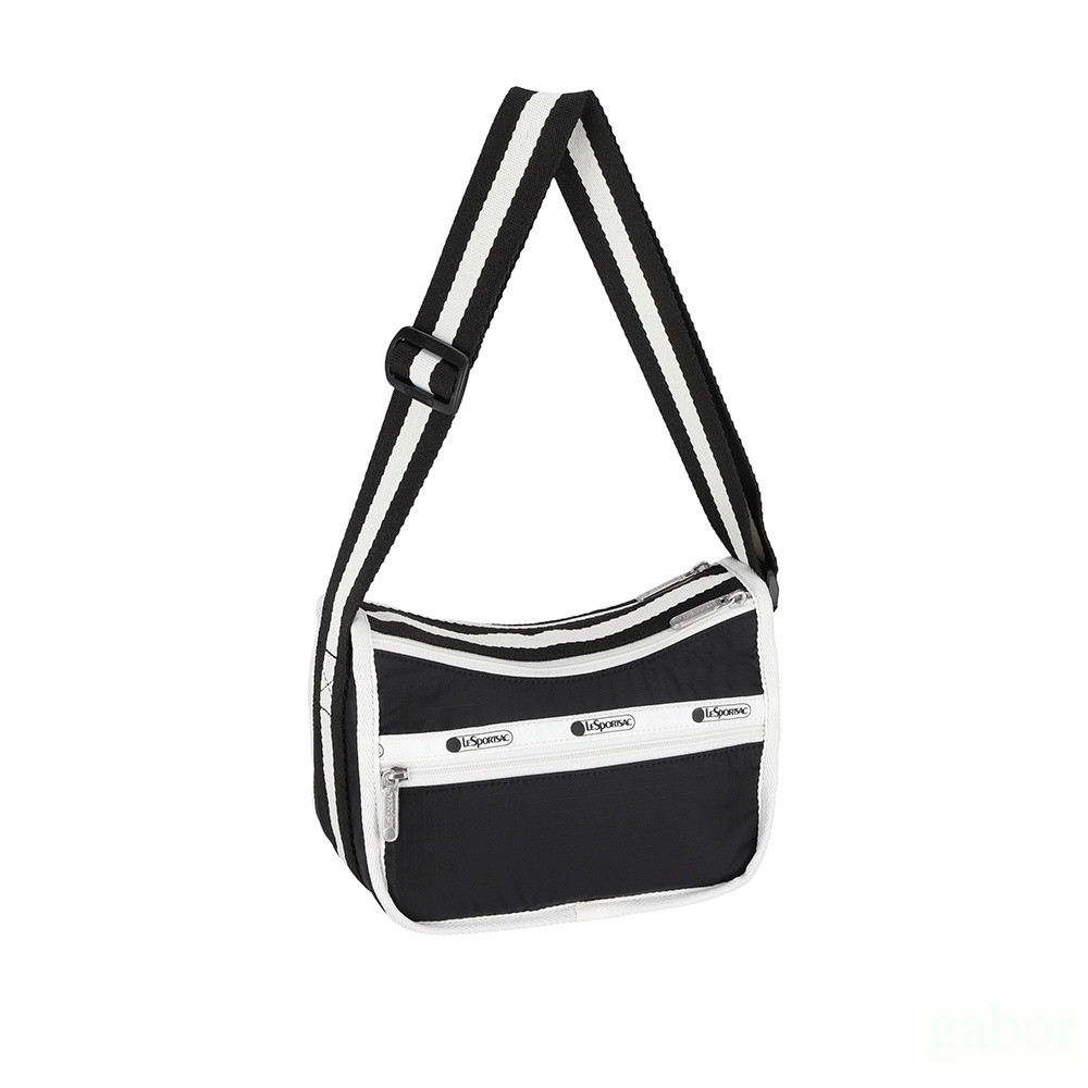 LeSportsac Small Everyday Bag 小型斜背包 -滾邊夜幕黑, , large