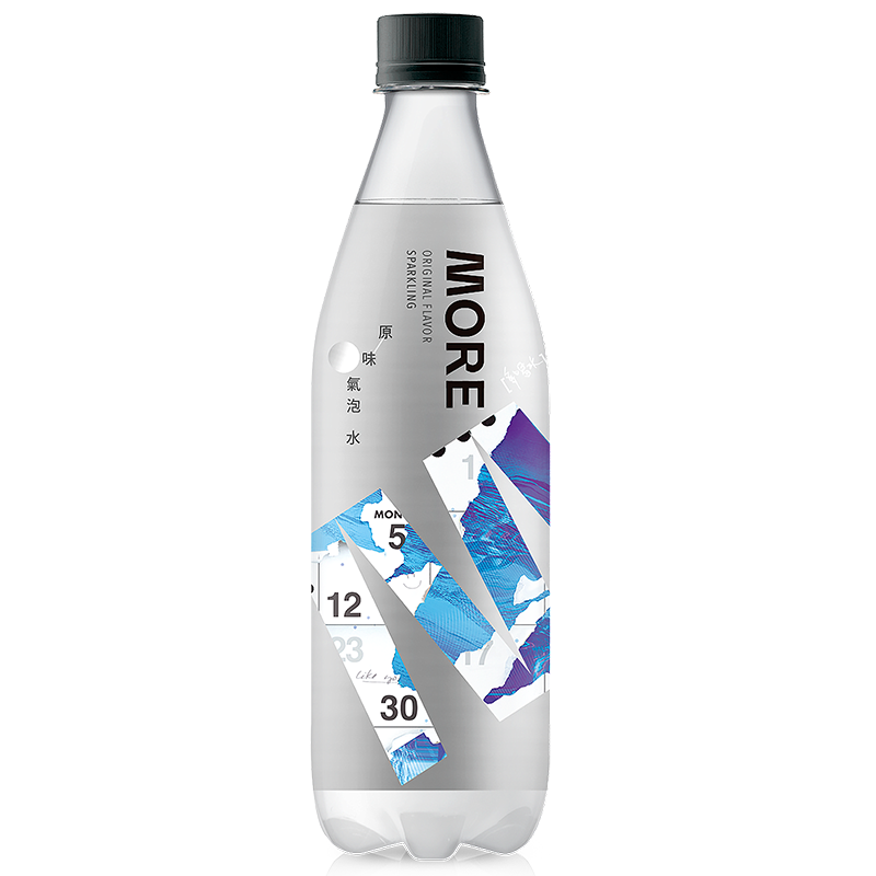 More water-sparkling water Pet560ml, , large