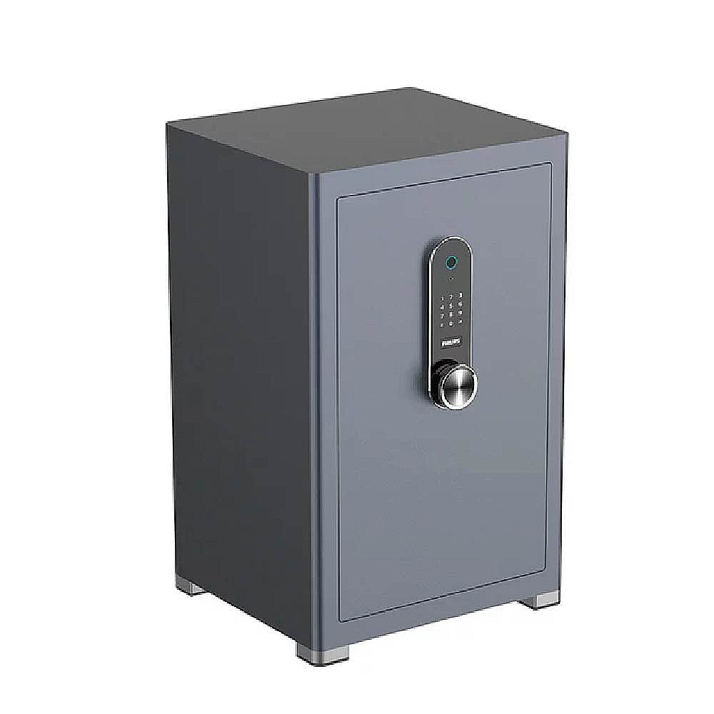 PHILIPS 飛利浦  智能 時尚智簡 存儲無憂 保險櫃 (指紋/密碼 /機械鑰匙) /台SBX601-7B-淡雅藍, , large