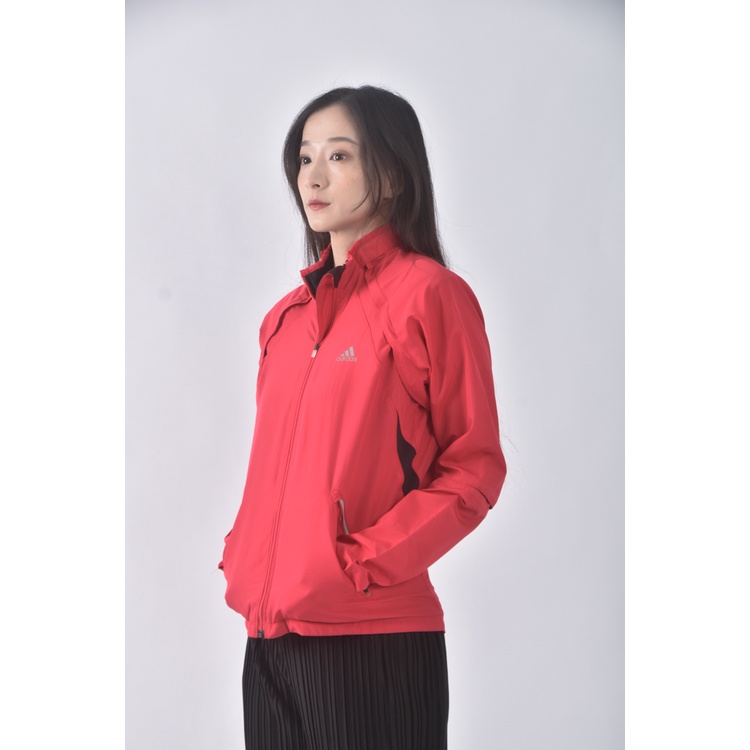 (S) 【國泰航空永續合作】adidas紅色外套二手衣, , large