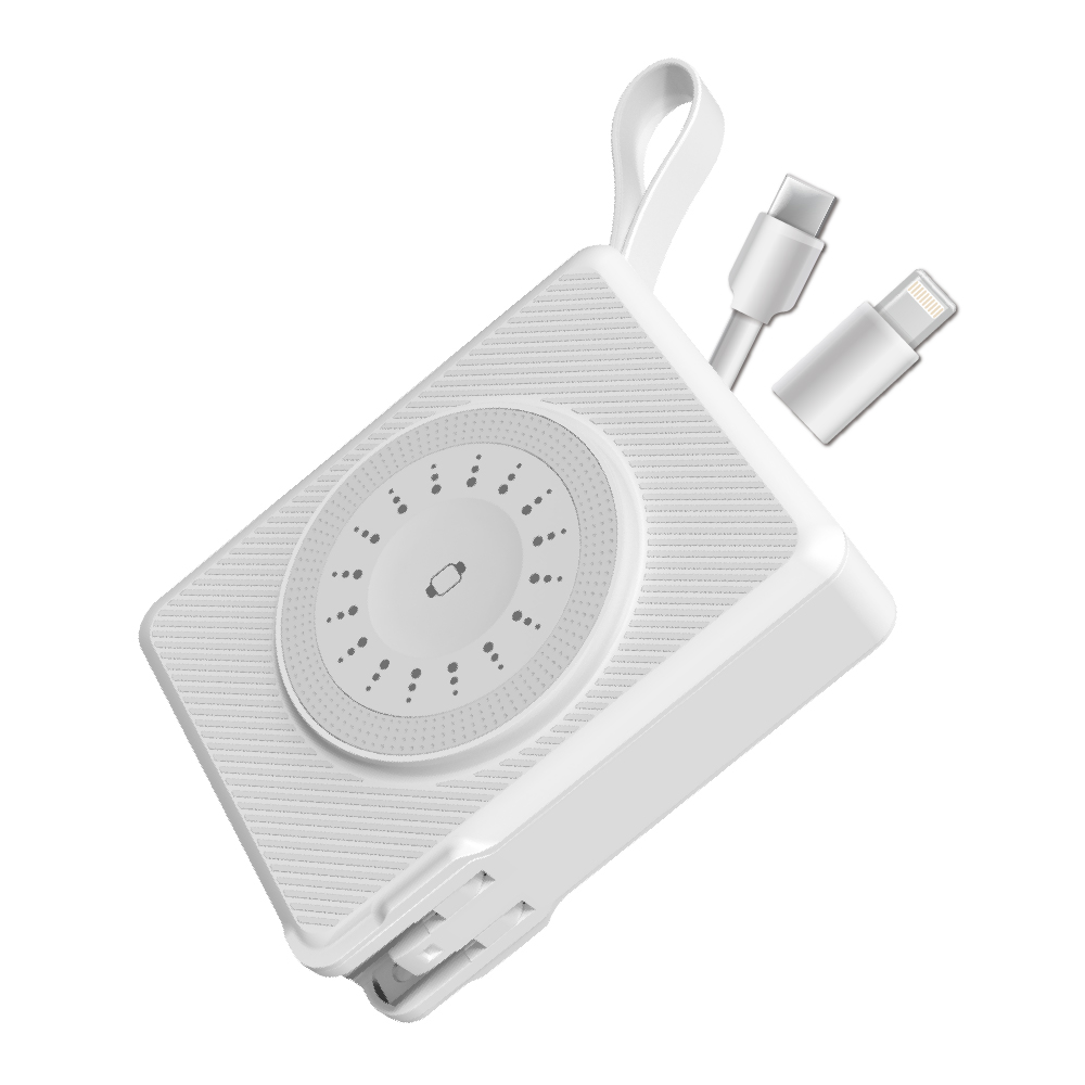 ENERGIZER 10-in-1 Wireless Power Bank 10000mAh QM10004AC White - Official Distributor, , large