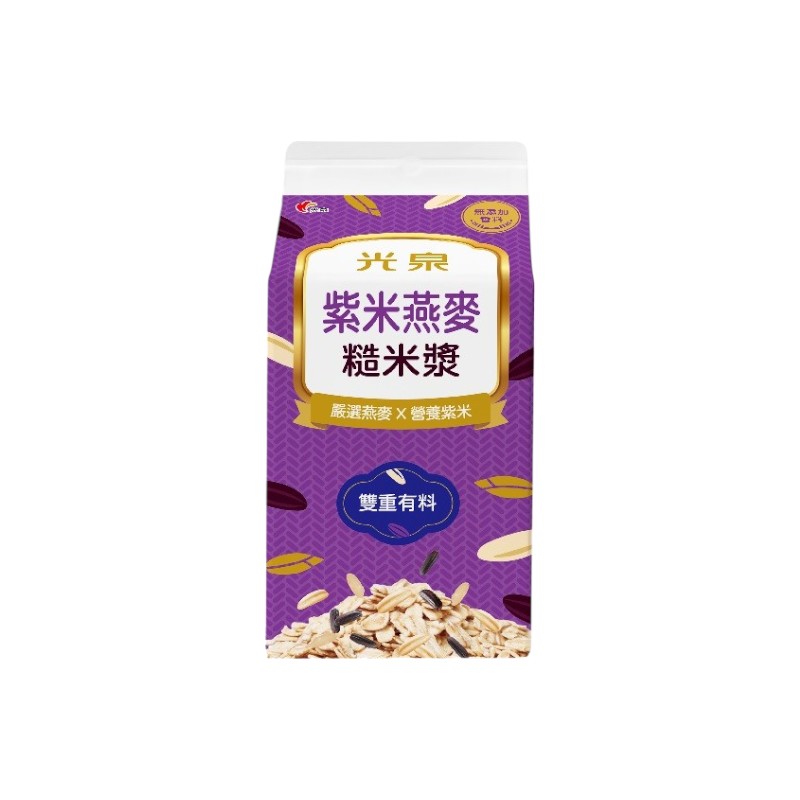 Purple rice oatmeal brown rice milk, , large