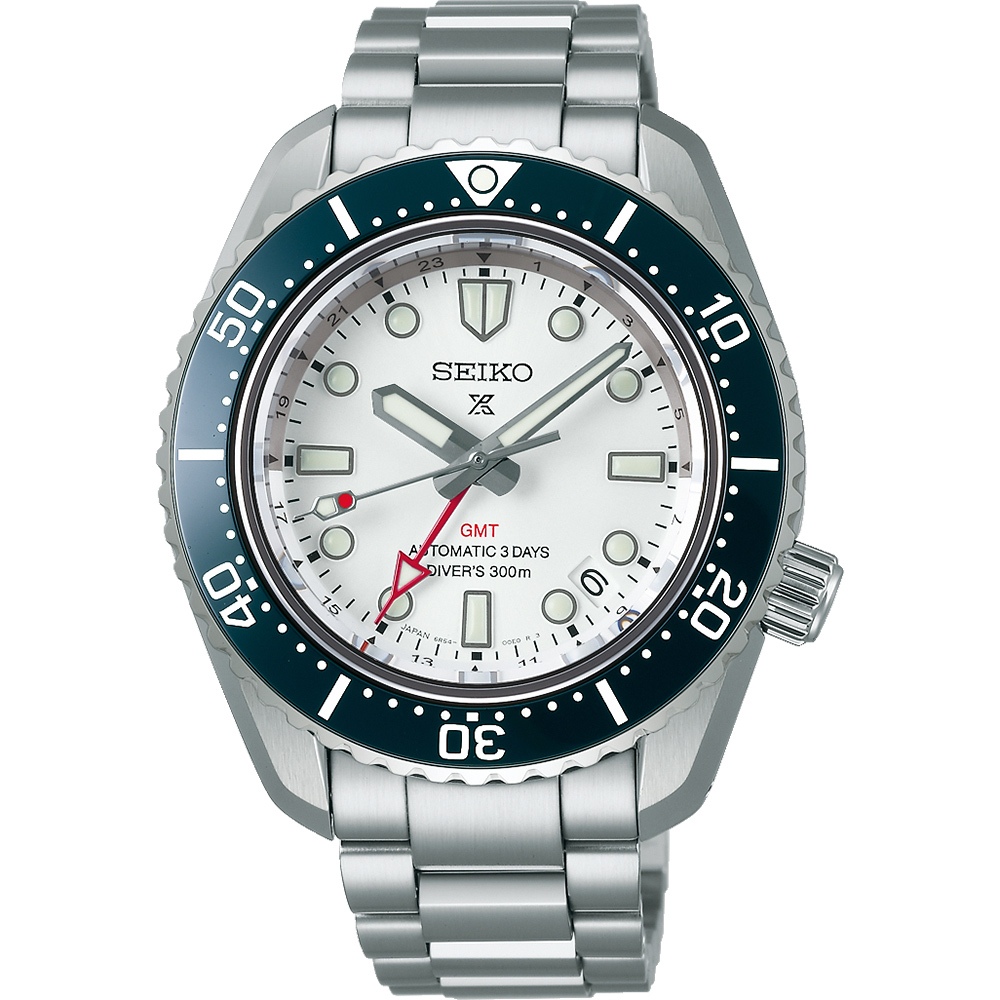 |預售|SEIKO 精工 Prospex 60週年 三日鍊 GMT潛水陶瓷機械錶 SPB519J1/6R54-00P0S