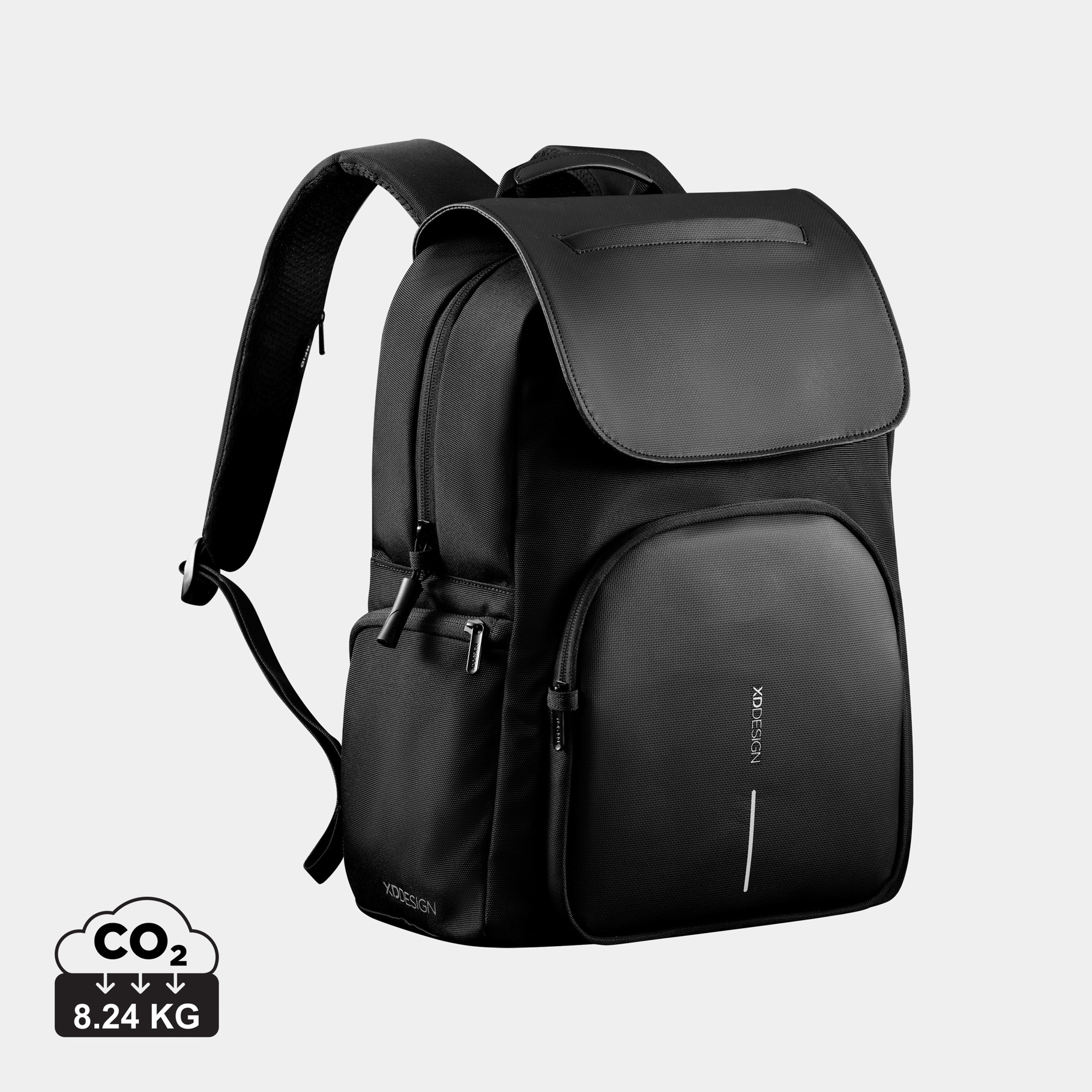 [桃品國際] XDDESIGN Soft Daypack 防盜舒活輕旅包 烏特勒支黑, , large