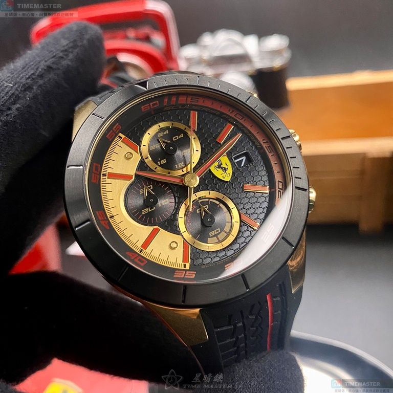 [TIMEMASTER] FERRARI watch, 46mm, FE00042, , large