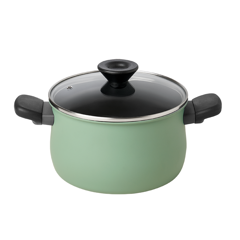 美亞摩登時尚導磁不沾雙耳湯鍋20CM, , large