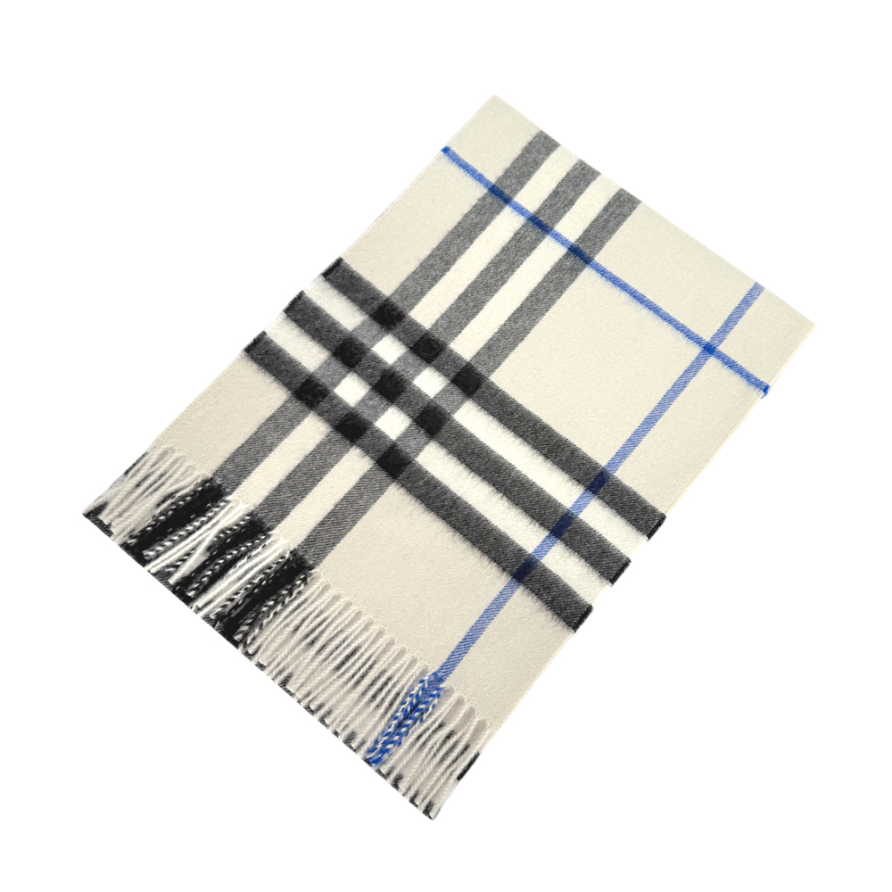 BURBERRY 基本款經典格紋喀什米爾圍巾/地衣色, , large