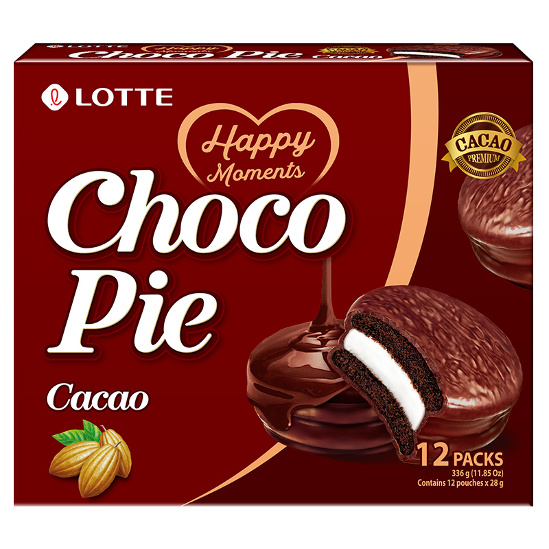 LOTTE Choco Pie-Cacao, , large