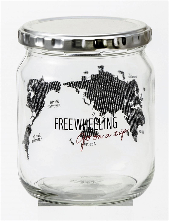 Transparent sealed jar (map-small)