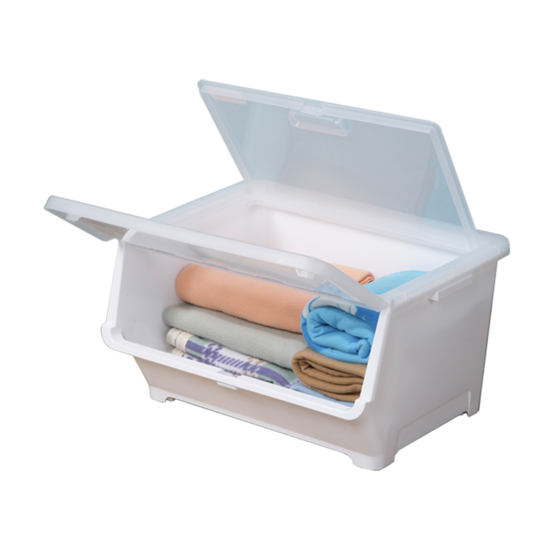 【真心良品】春日雙開直取式整理箱(50L)1入, , large