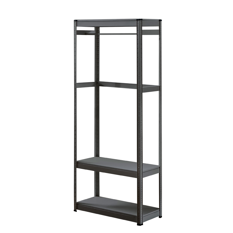 Angle steel wardrobe rack, , large