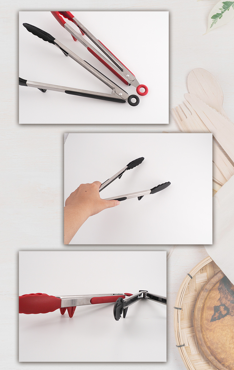 米諾諾不沾鍋可立式矽膠夾-大-35cm-4入, , large