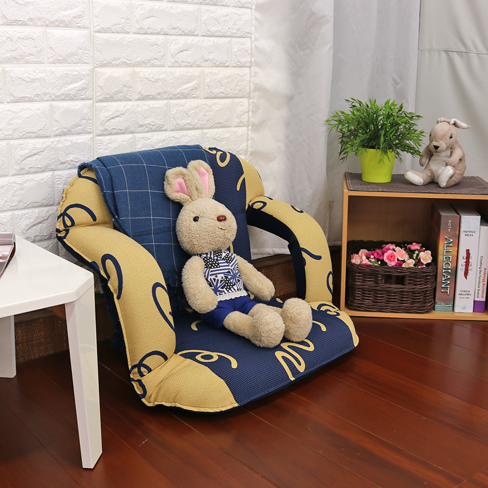 Camila armrest Japanese style chair, , large