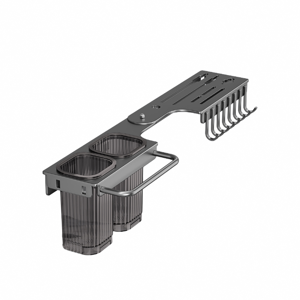 【上手家居】轉角刀架50cm(刀具架/菜刀架/廚房刀架/刀具收納架)-灰色, , large