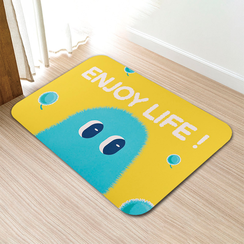 【Monster】 Soft Diatomaceous Earth Absorbent Mat &ndash; NewGen Designer Series (60x40cm) &ndash; Dandelion Moments, , large