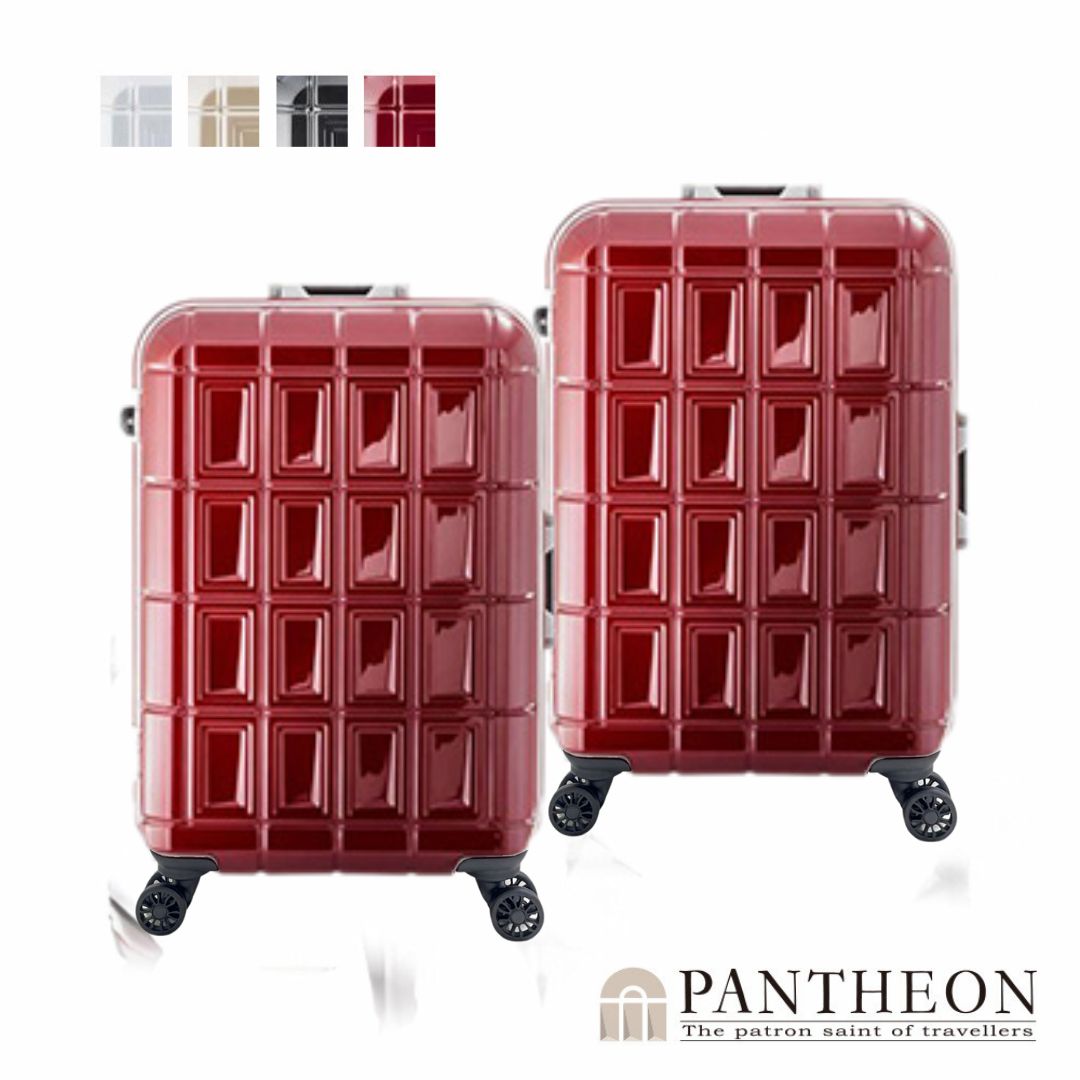 【PANTHEON PLAZA】展示品限量出清 PANTHEON 26吋 輕量網美鋁框行李箱 PTD-1626 經典黑, , large