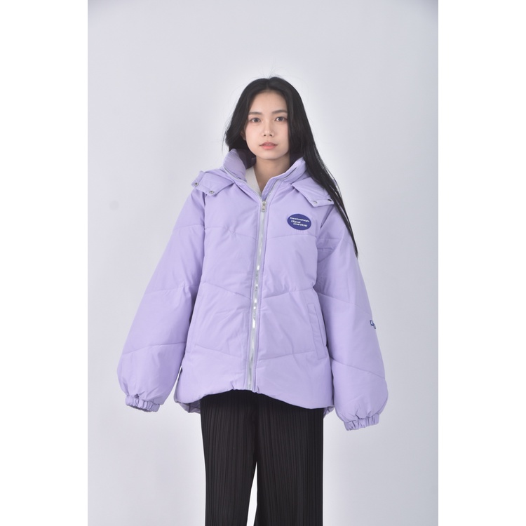 (L) xuemifei and fashion質感連帽紫色外套二手衣, , large