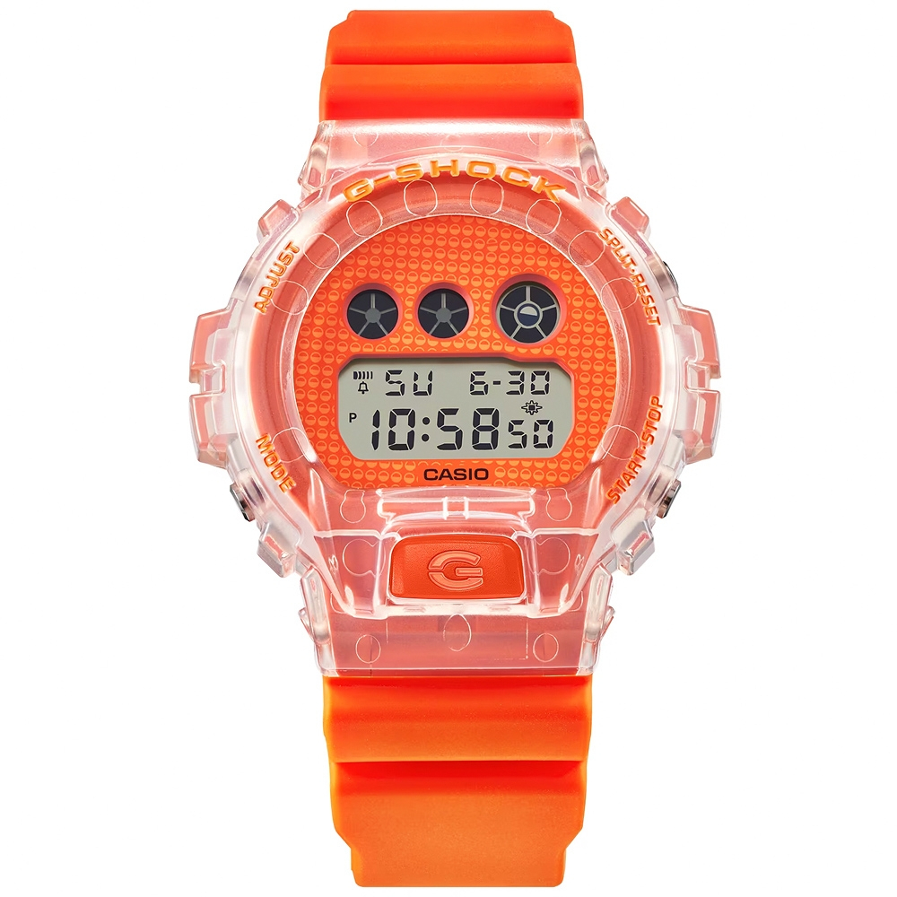 CASIO 卡西歐 G-SHOCK 扭蛋系列 彩色運動電子錶 DW-6900GL-4, , large