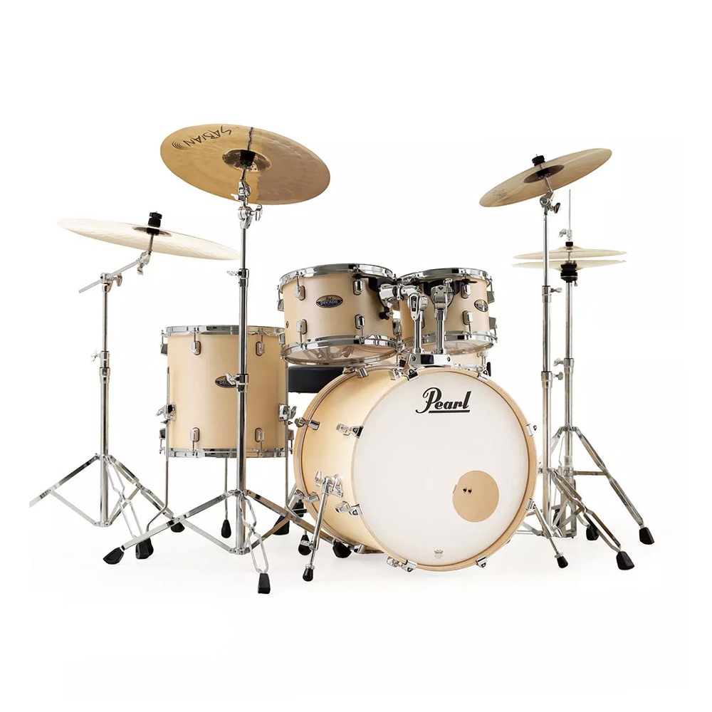 Pearl Decades DMP925SP/C 爵士鼓組 (不含架)  緞金蛋白霜【敦煌樂器】, , large