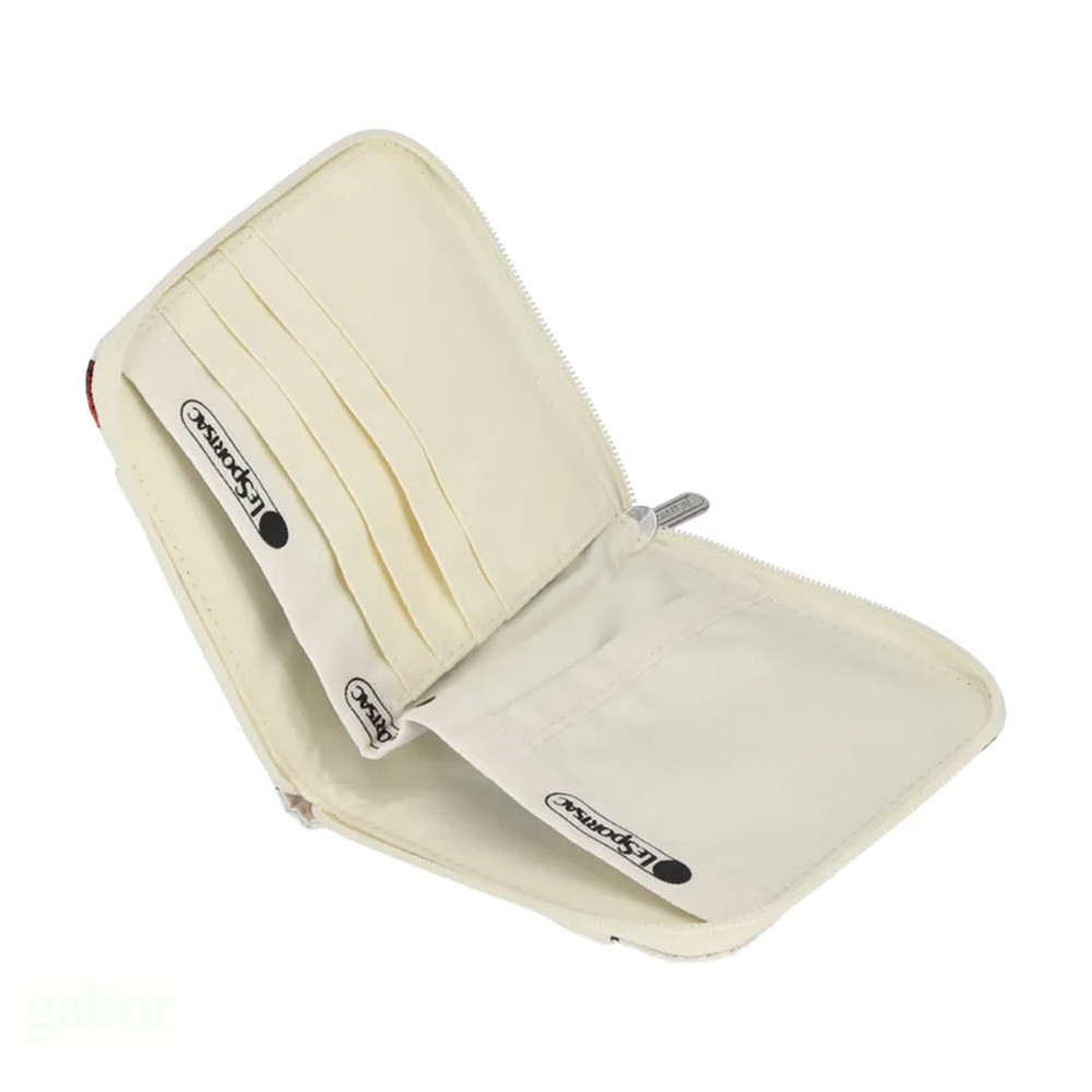 Lesportsac Compact Zip Wallet 極簡輕薄錢包 -莓果輕舞, , large