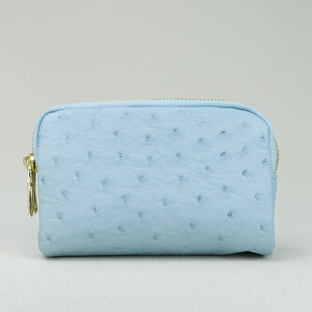 【M2nd】 Ostrich  Multipurpose purse, , large