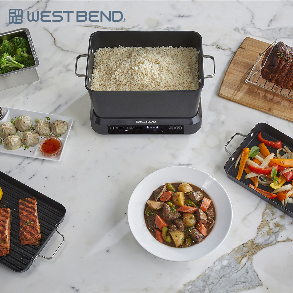 [群宏電工]West Bend 萬用電煮爐 VCWB6QBK13TW, , large