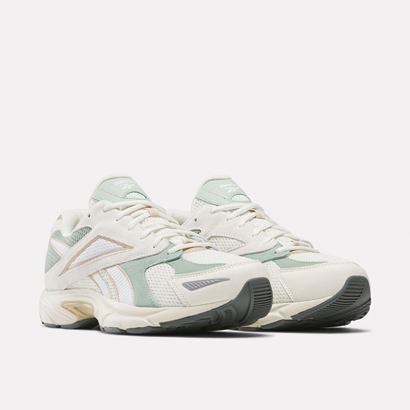 [KIXPRESS]Reebok Road Prime 男 慢跑鞋 彈力 支撐 緩震 米 綠 [100220529], , large