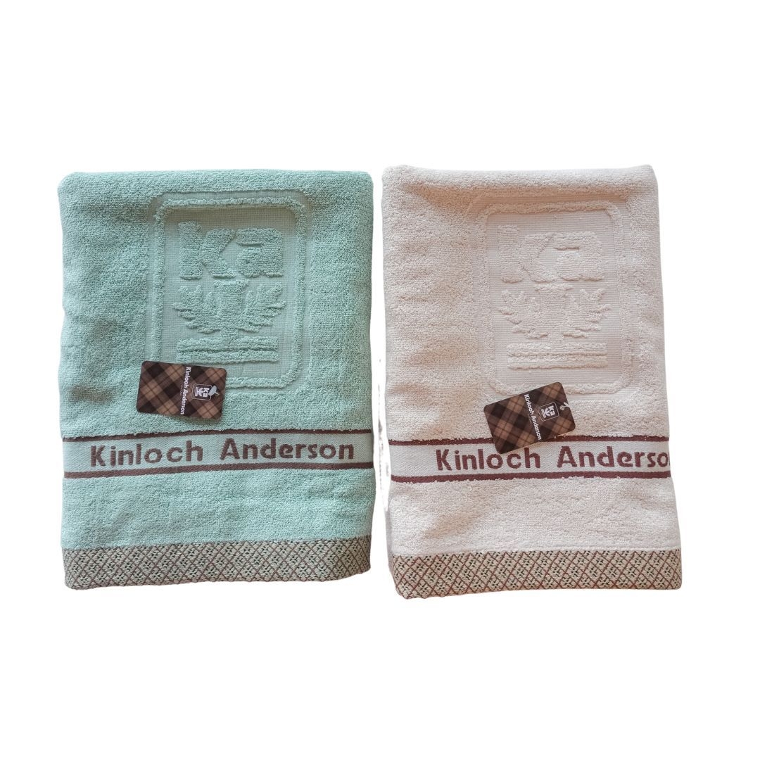 [Kemei Cotton] MIT Taiwan-made Kim Anderson 34-tael double-ply thick pure cotton bath towel thick bath towel large towel hotel bath towel absorbent bath towel, , large