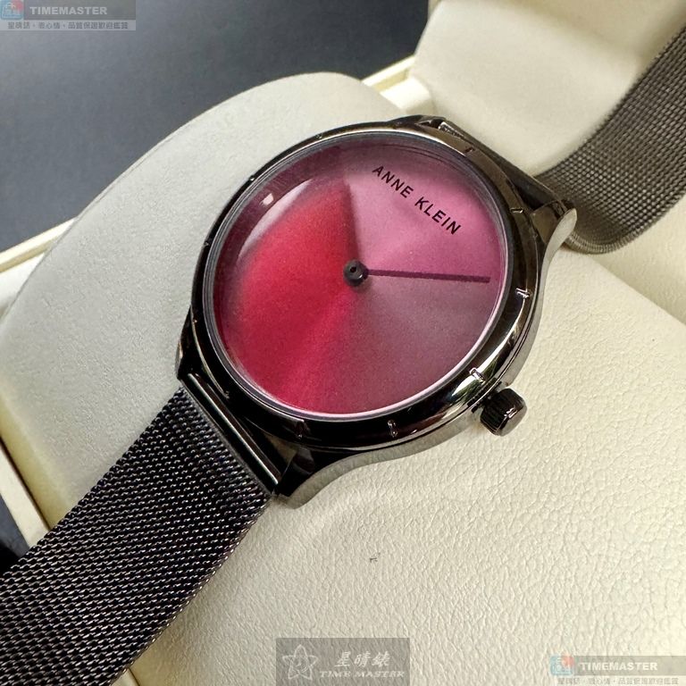 [星晴錶業]ANNE KLEIN手錶,34mm,AN00625變色錶面槍灰色錶殼鐵灰色米蘭錶帶款, , large