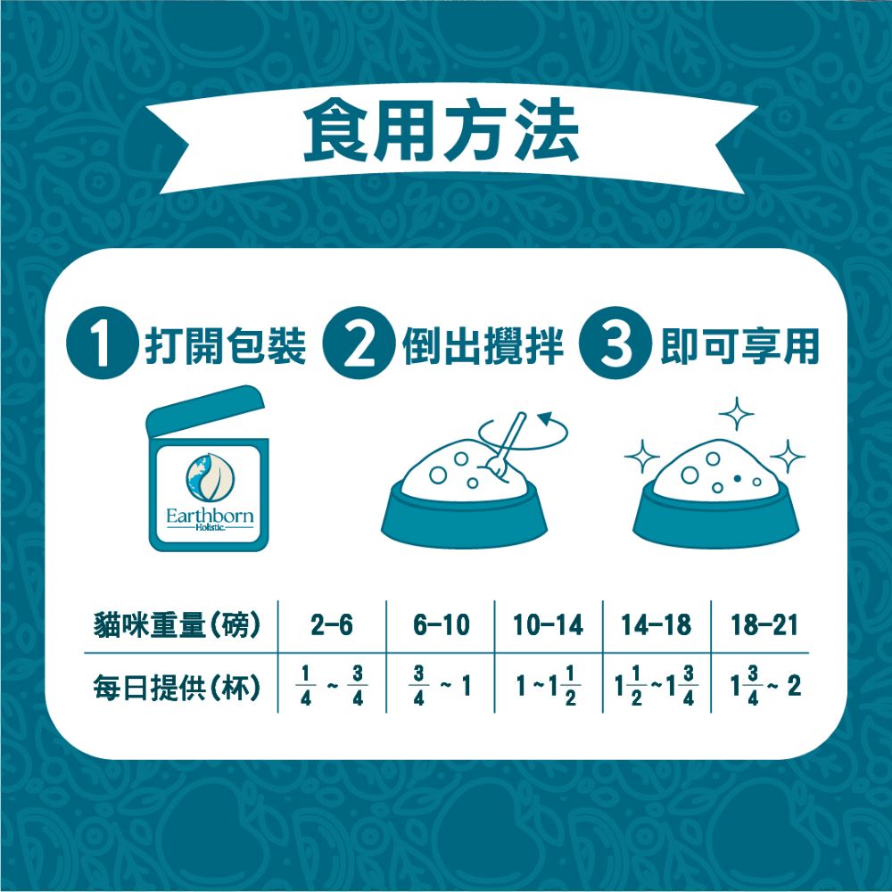 【拉拉寵物小舖】Earthborn 原野優越 野生魚配方5.6公斤貓飼料 低敏 無穀 天然糧, , large