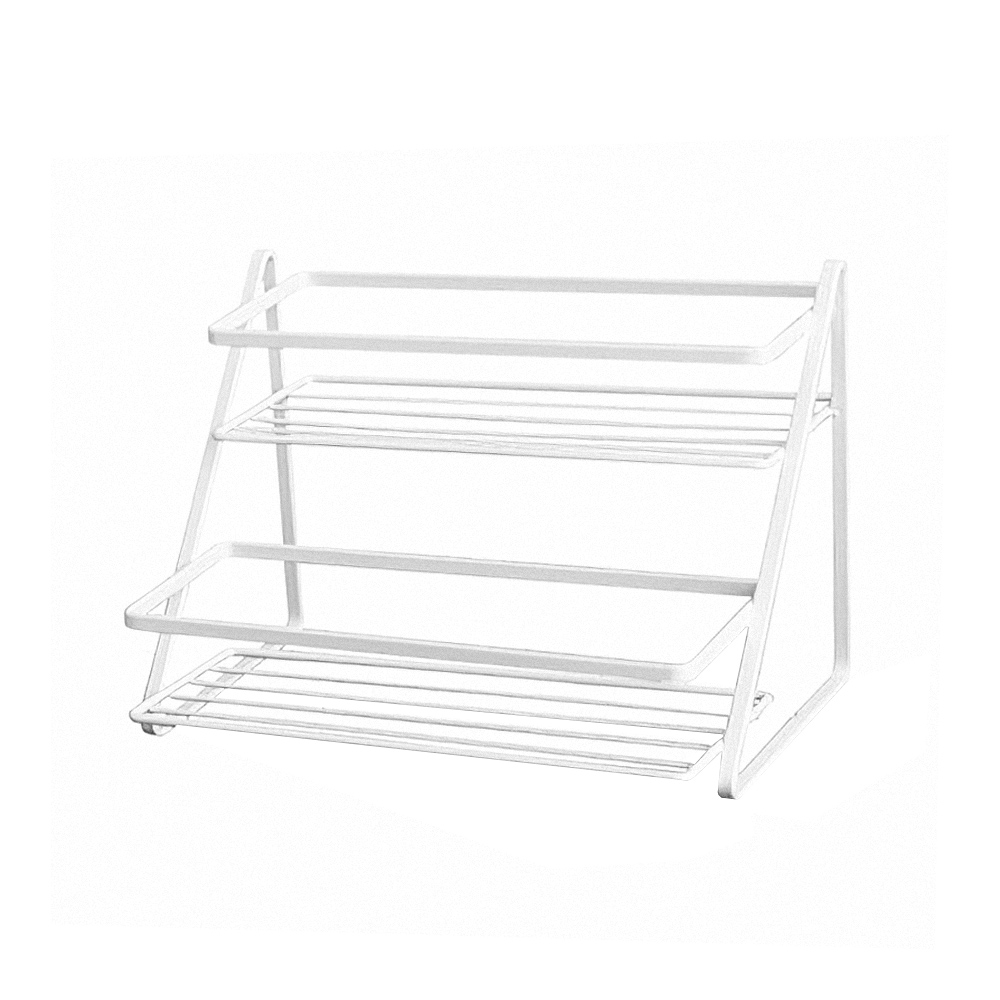 【上手家居】階梯式浴室置物架-白色(浴室置物架/浴室收納架/廁所收納架/廁所置物架), , large
