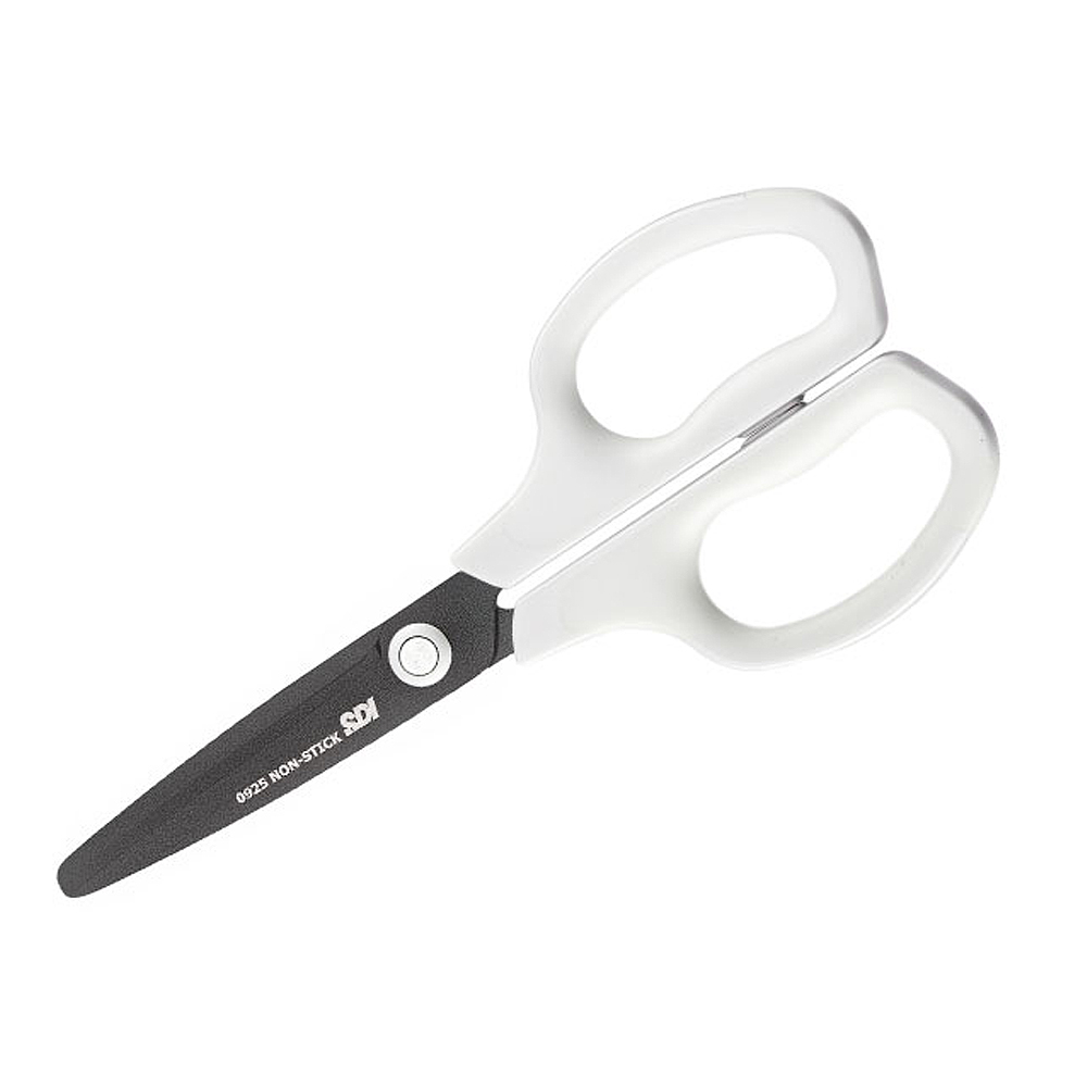 【龍品文創】SDI 手牌 0925C 滑利剪氟不沾膠剪刀-1支入-顏色隨機出貨, , large