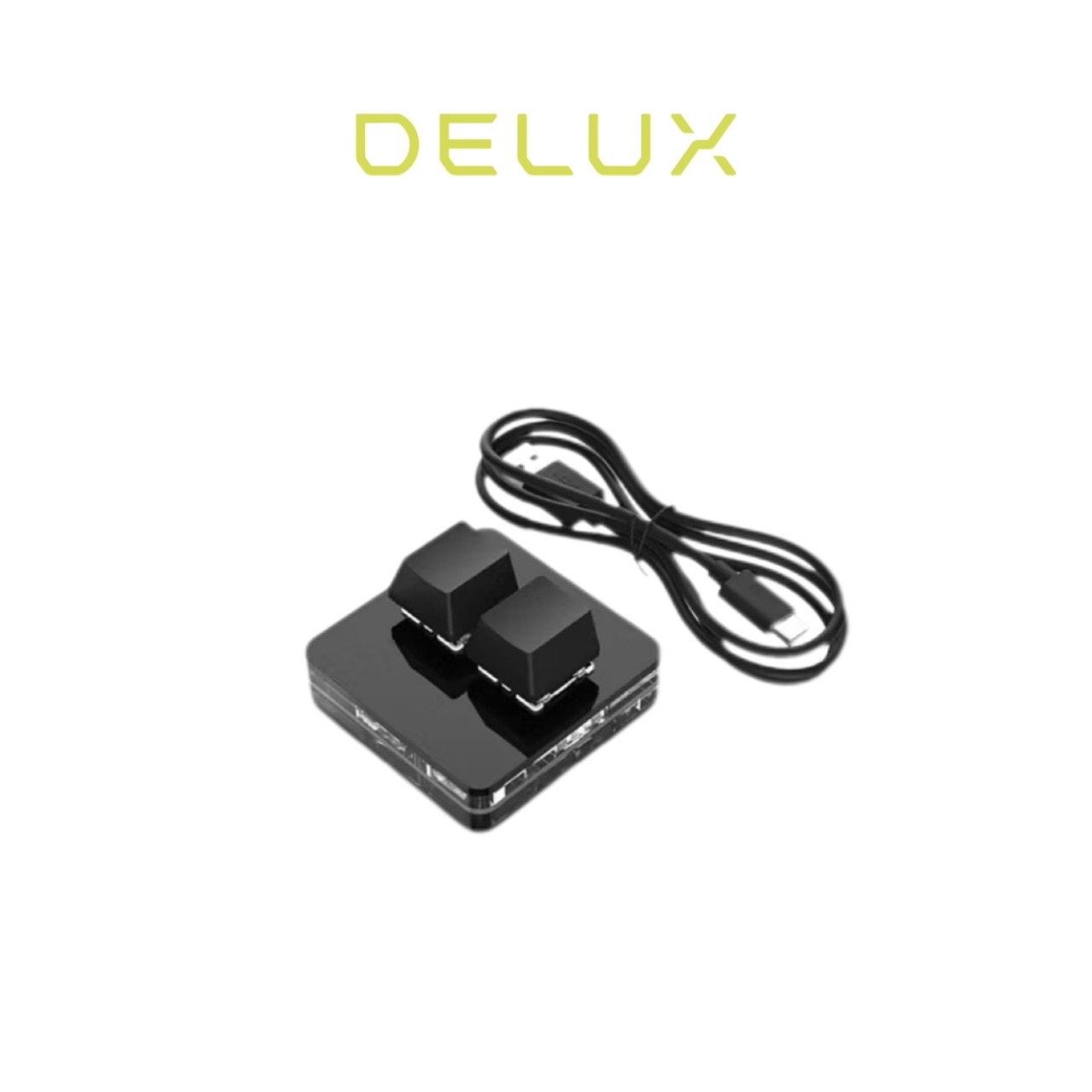 Two-button wired keyboard, , large