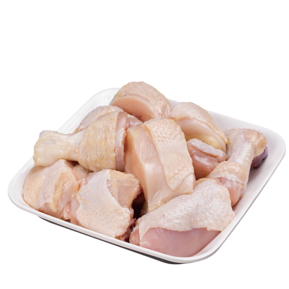 Naturally Free-Range Black Feather Chicken Cuts, , large