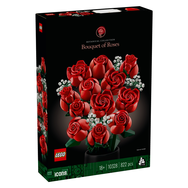 【LEGO樂高】玫瑰花束花藝