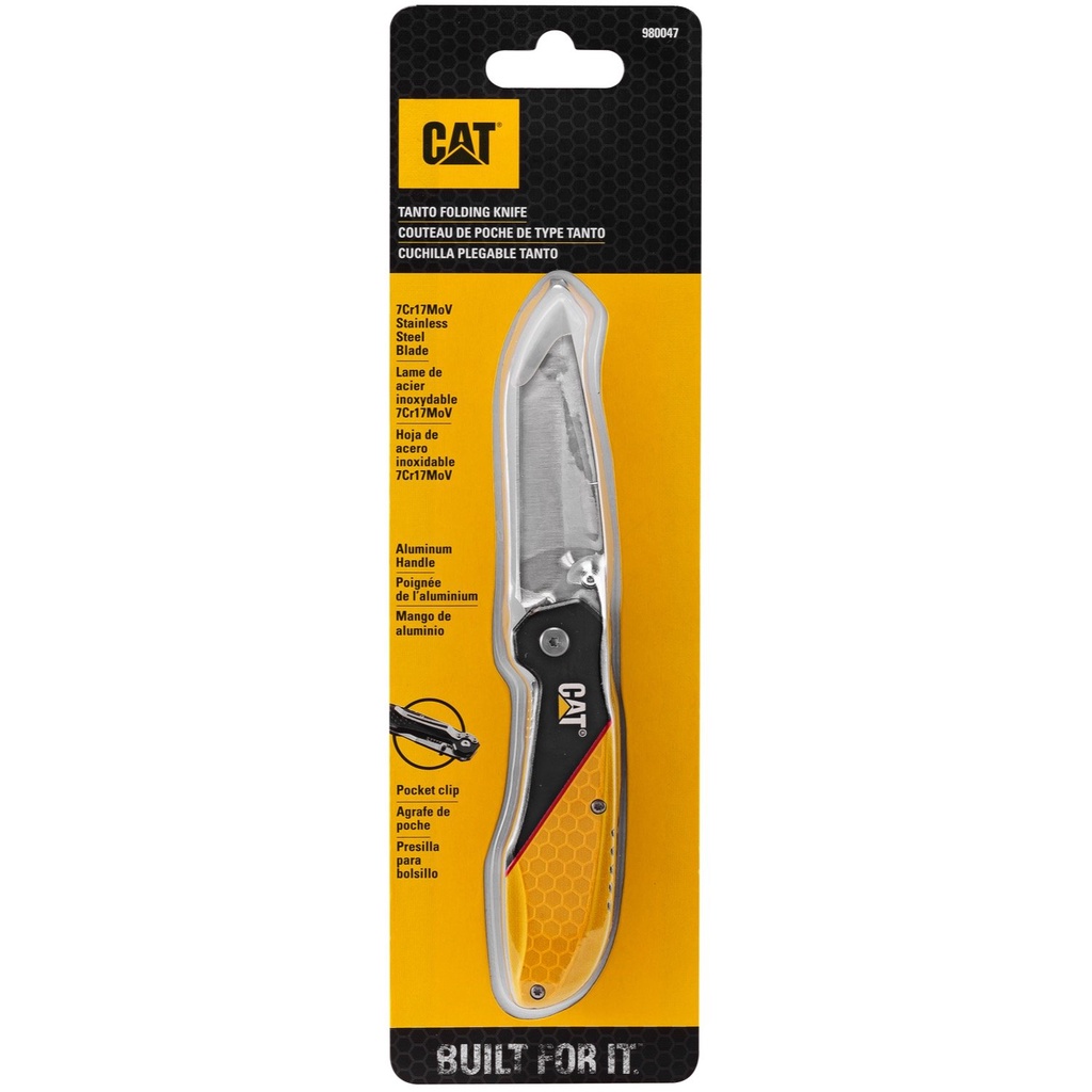 CAT Camping folding knife, , large