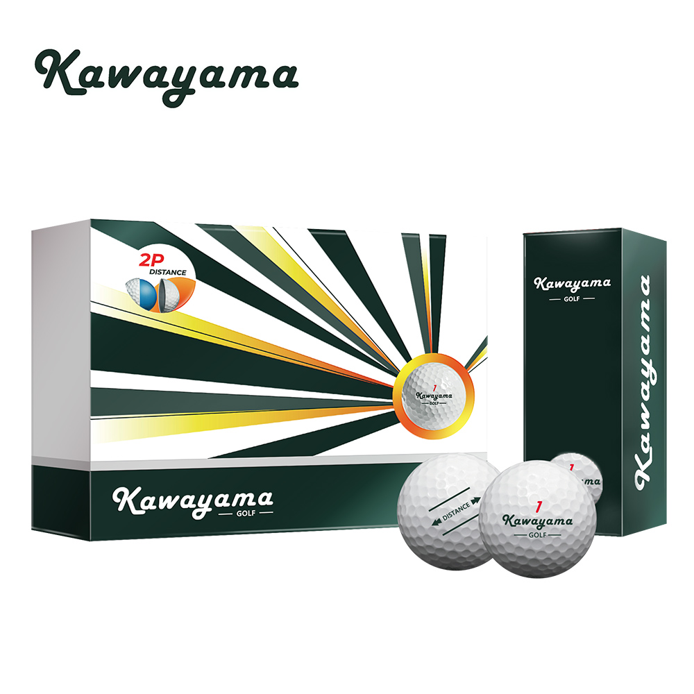 Kawayama GOLF 川山高爾夫球 (桿桿好系列) 2層球 (1打12顆), , large