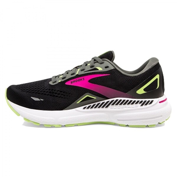Brooks Adrenaline Gts 23 女 慢跑鞋 腎上腺素系列 支撐型 寬楦 黑 [1203811D037], , large