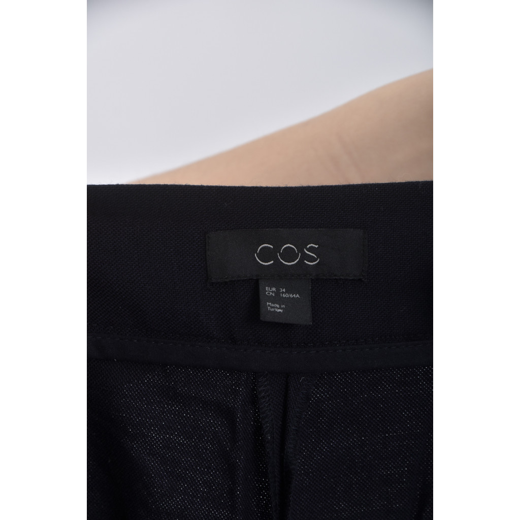 (M) cos高腰寬鬆藍色長褲二手衣, , large