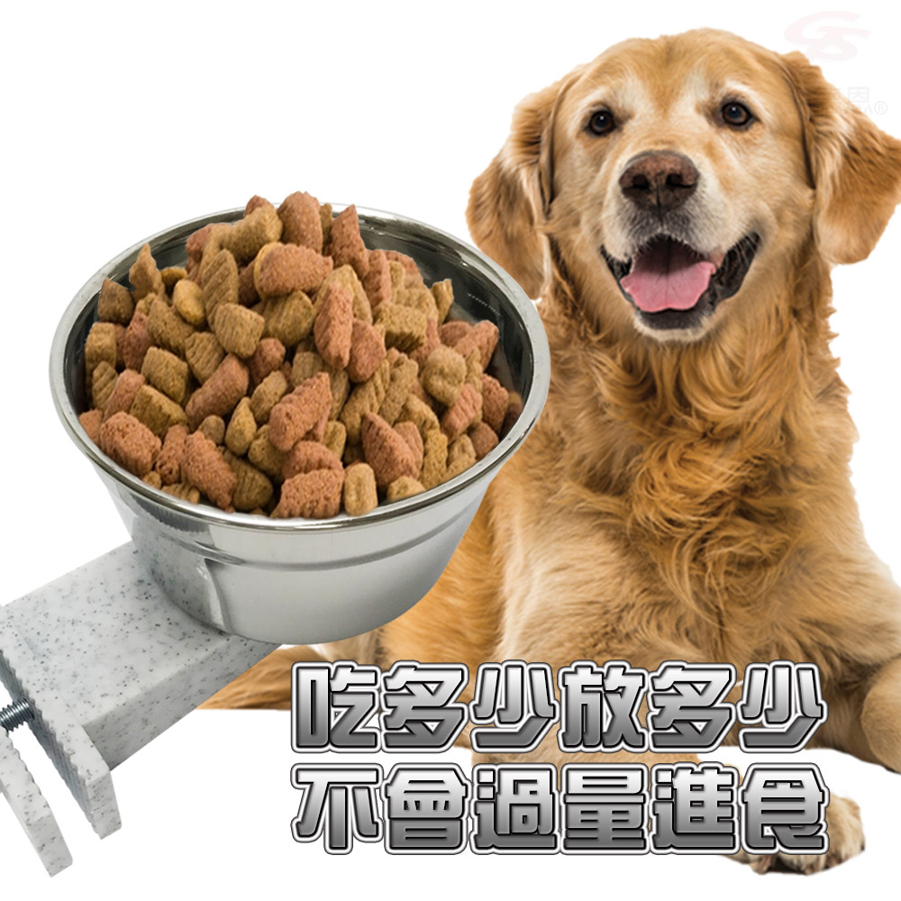 GS MALL 美國製造 LIXIT 不鏽鋼飼料飲水餵食碗 300cc 餵食器具 餵食碗 飲水碗 飼料碗 不鏽鋼碗, , large