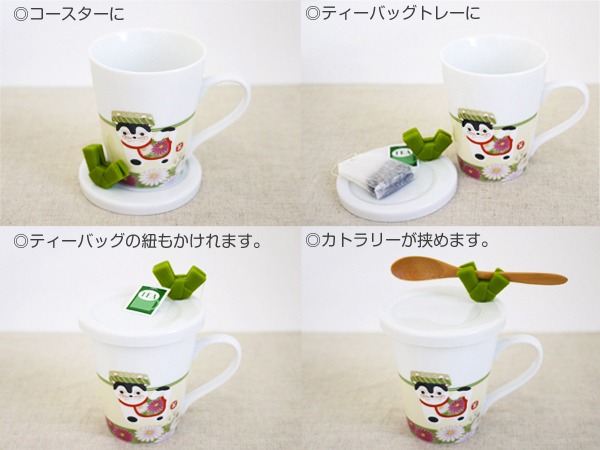 【毓秀堂】三鄉陶器 緣起吉祥物馬克杯(犬張子), , large