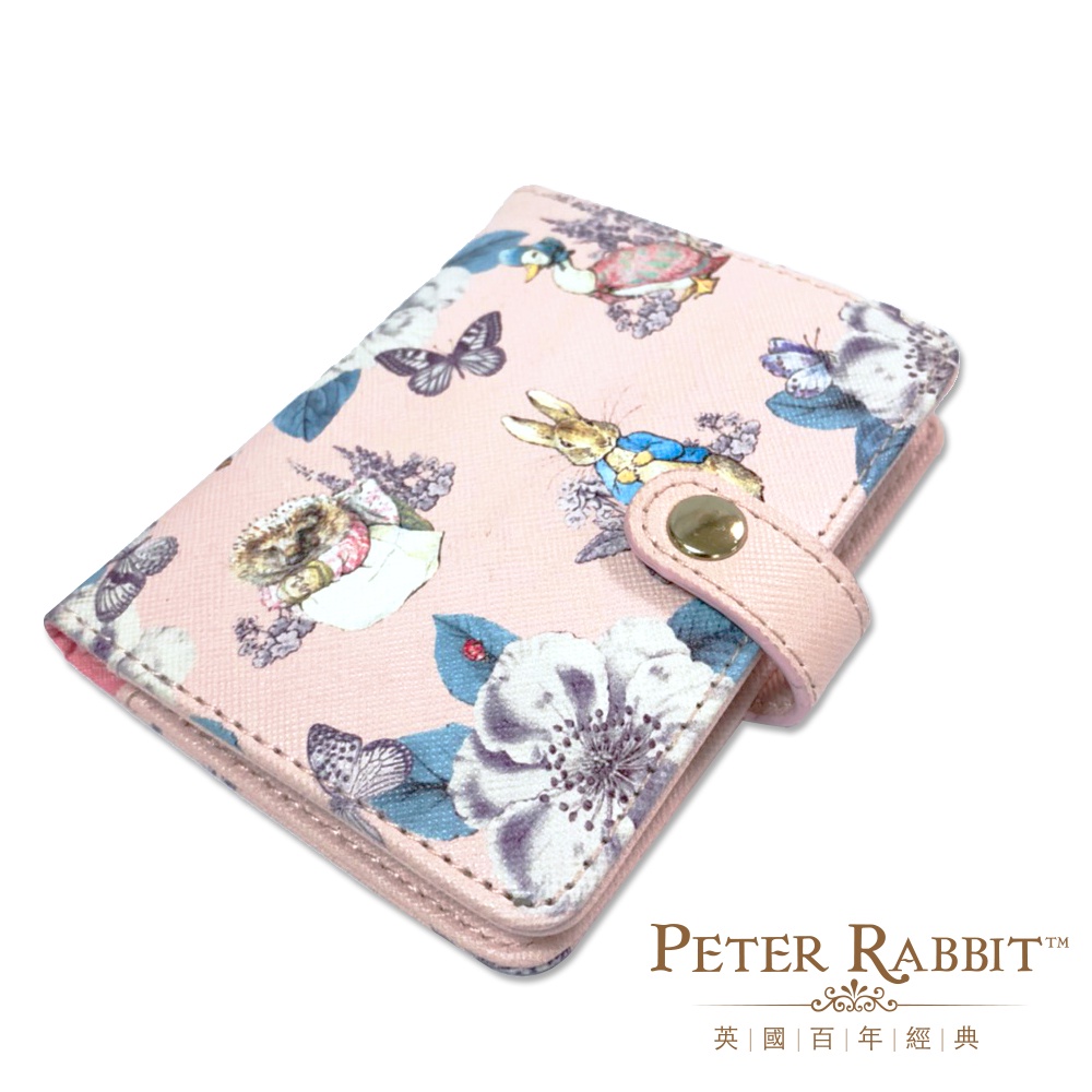 【世豐】PETER RABBIT 比得兔山茶花粉色卡片夾, , large