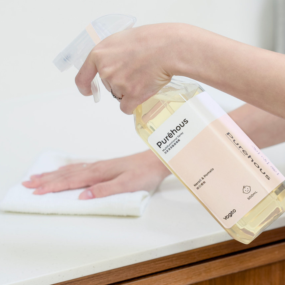 好日照Vogito PureHous驅蟲清潔噴霧-母嬰友善款映日橙柚抗菌型600ml, , large