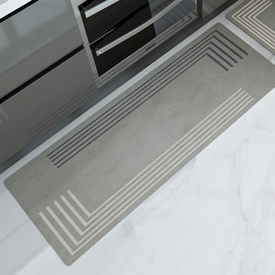 廚房專用珪藻土軟地墊 【括號45*200】 吸水快乾 方便收納 防滑底部 快速吸水 珪藻土地墊  廚房 地墊 軟地墊, , large