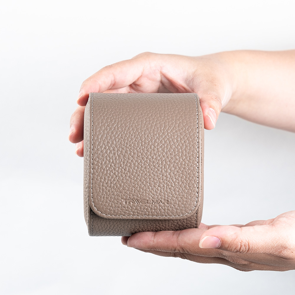 TRAVELMAR Travel Leather Watch Case-Gary