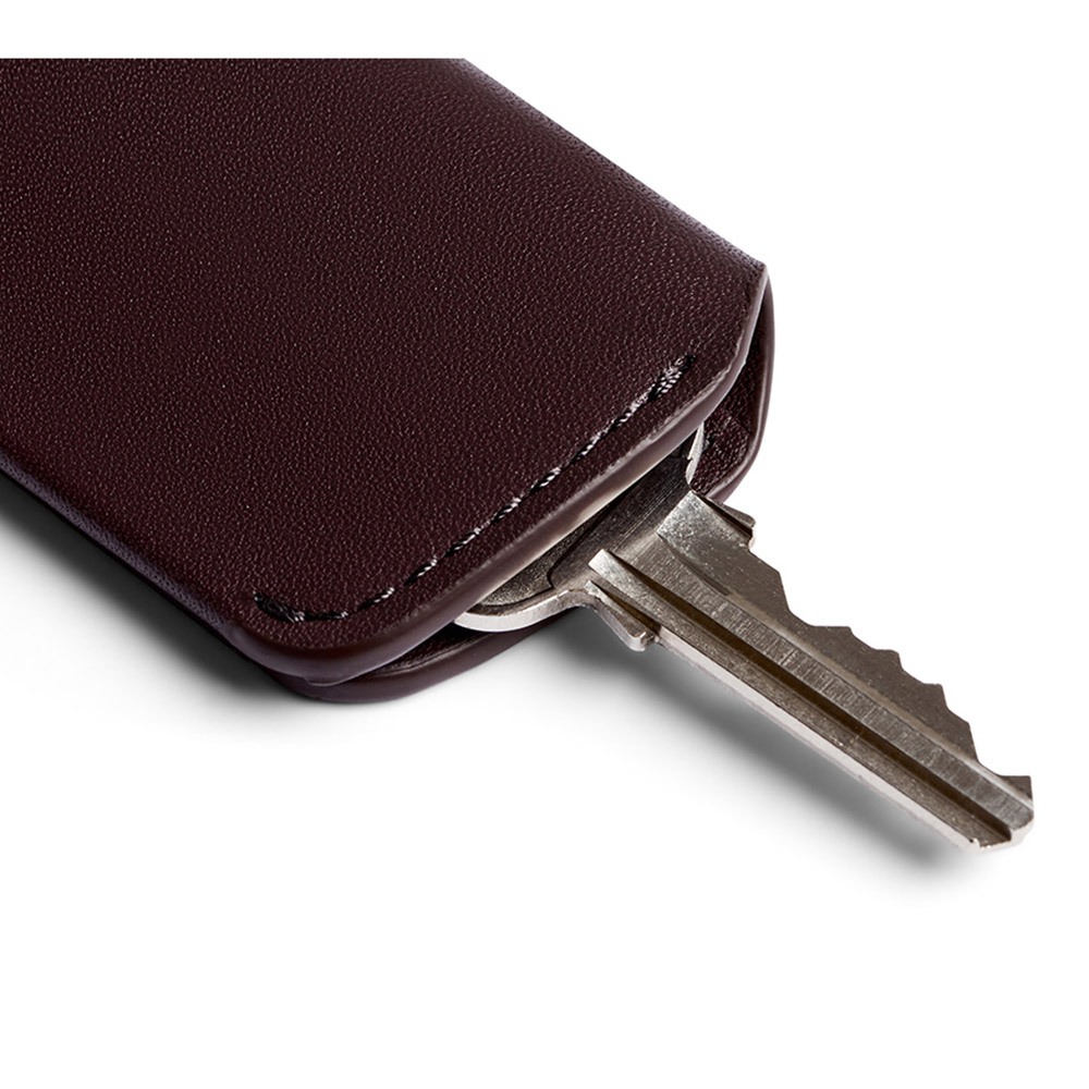 Bellroy 鑰匙包 鑰匙圈 優質皮革材質(深梅子色), , large