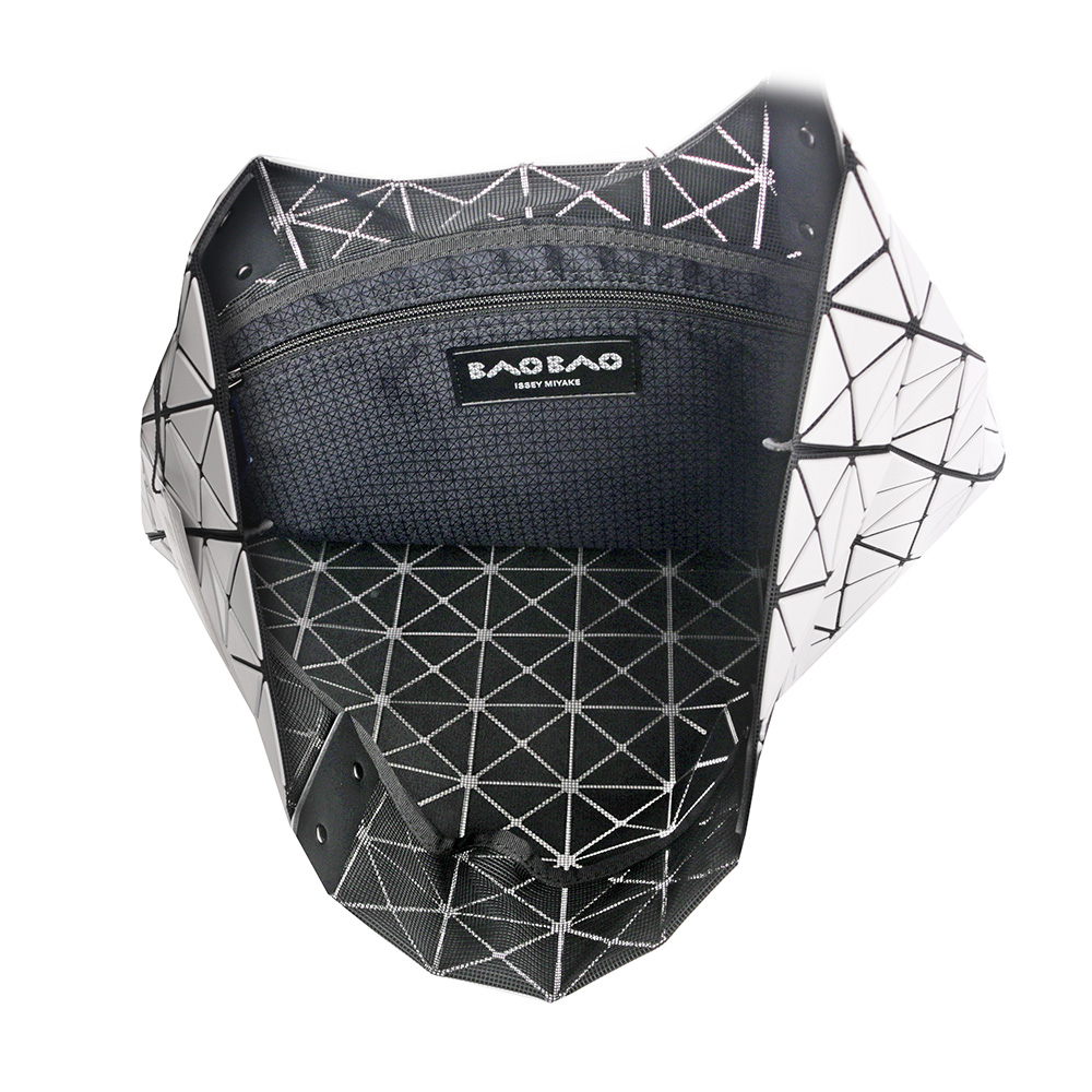 ISSEY MIYAKE BAO BAO PRISM 10X10 啞光霧面手提包/淺灰色, , large
