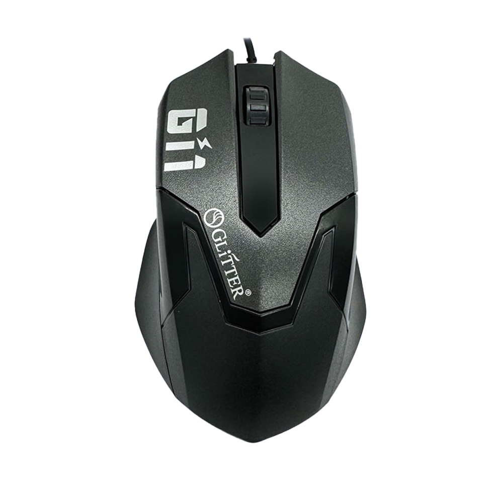 GliTTER GT-853 USB Wired Optical Mouse 1200DPI Three-Button Design, , large
