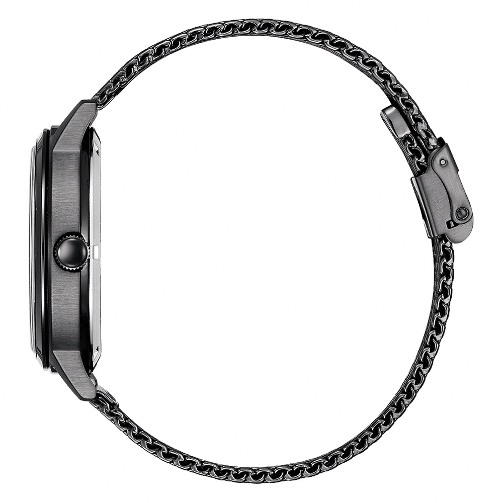 CITIZEN 星辰 光動能 雅痞雙眼Day-Date手錶-曜石黑/41mm BU4034-82E, , large