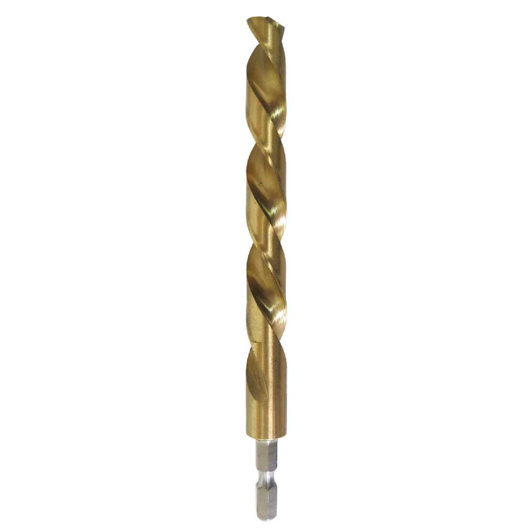 J Hexagonal galvanized iron screwdriver drill bit - 1/2 (4 points/12.7mm), , large